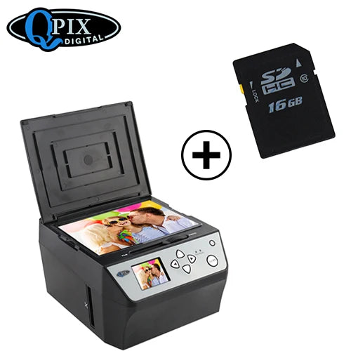 Slide Scanner 22 Mega Pixels 4 in 1 COMBO and Digital Film Scanner 135 Negative Converter Photo 35mm