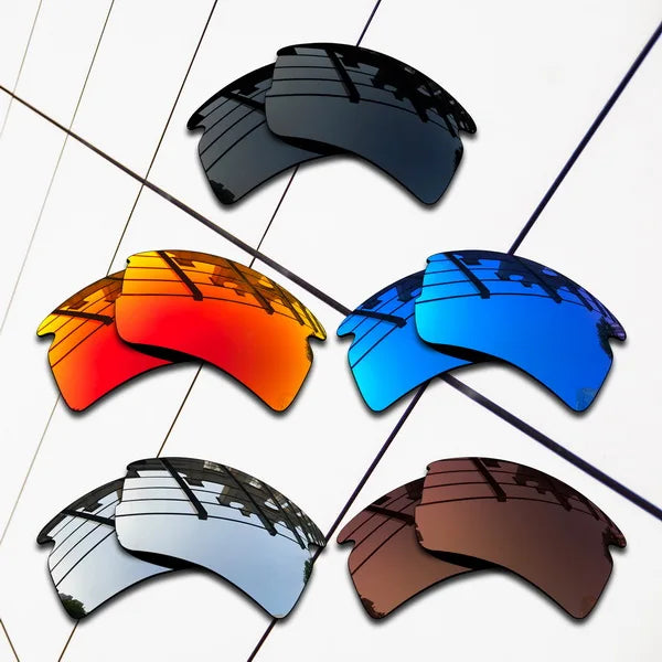 Wholesale E.O.S Polarized Replacement Lenses for Oakley Flak 2.0 XL OO9188-59mm Sunglasses - Varieties Colors