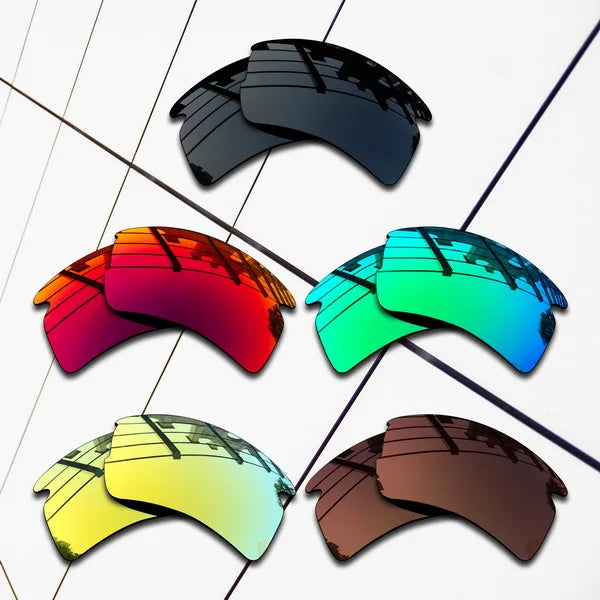 Wholesale E.O.S Polarized Replacement Lenses for Oakley Flak 2.0 XL OO9188-59mm Sunglasses - Varieties Colors