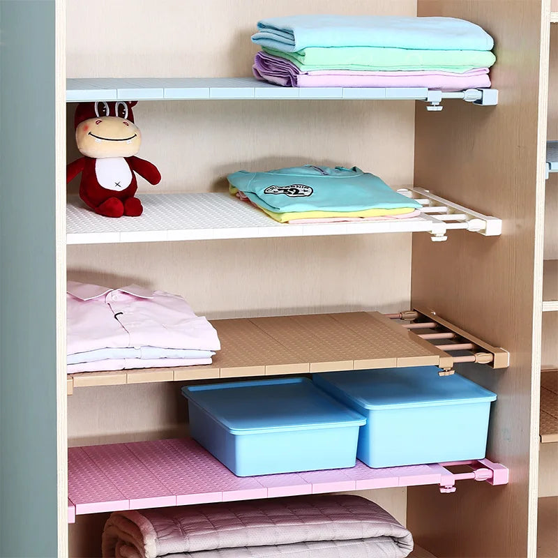 Wardrobe Closet Organizer closet adjustable wall-mounted storage shelf kitchen shelf  closet decorative shelves cabinet stand
