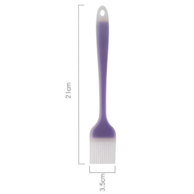 1 PC Silicone Baking BBQ Basting Brush Bakeware Pastry Bread Oil Cream Cooking Baking Kitchen Tools For Outdoor Camping Barbecue