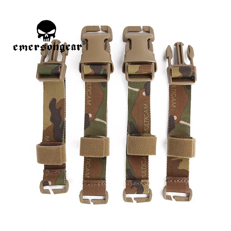 Emersongear Tactical Chest Rig To Vest Adapter Kit Adjustable Trekking Tactics Accessories Training Shooting Airsoft