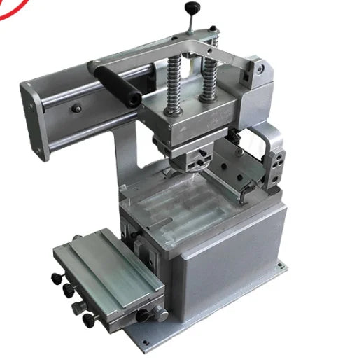 8x12cm Manual Inkwell Pad Printer Machine One Color + 1 Rubber Pad + One Cliche Plate