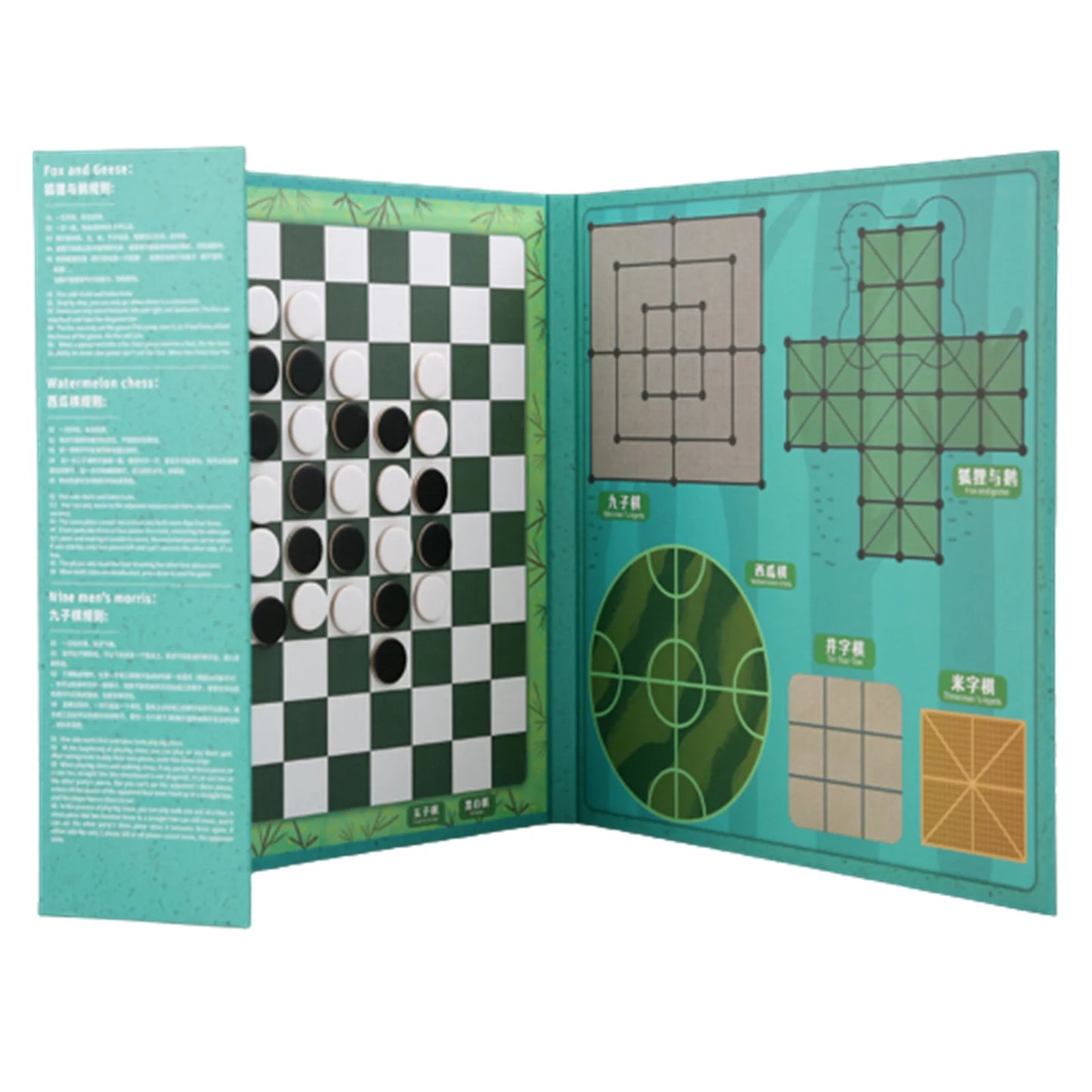 Kids Board Games Family Multifunctional Chess Toy For Indoor Outdoor Playing
