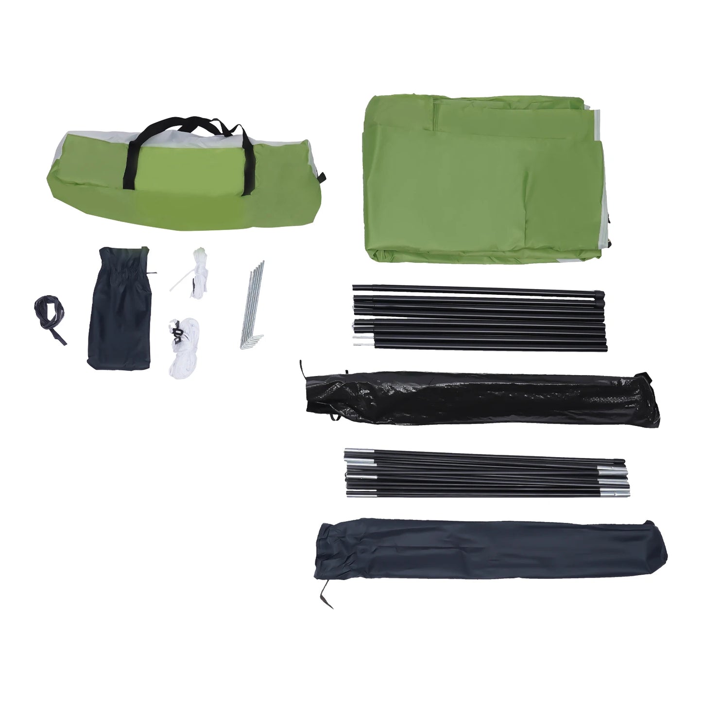 2.8x1.9M Portable and Foldable Outdoor Rainproof and Sunshade Car Rear Tent for Camping