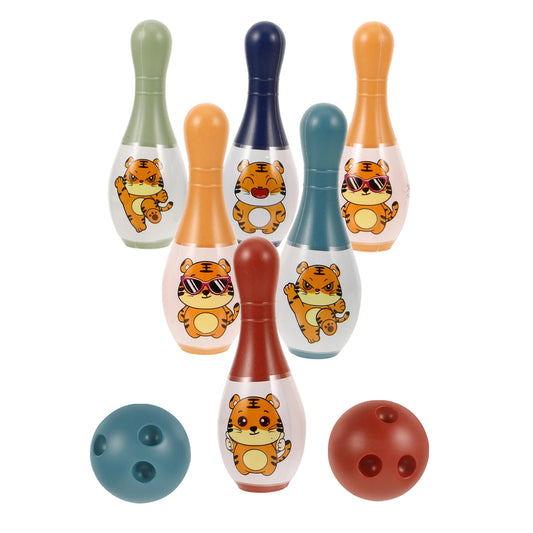 1 Set of Kids Bowling Set Games Toys Bowling Set Sports Games