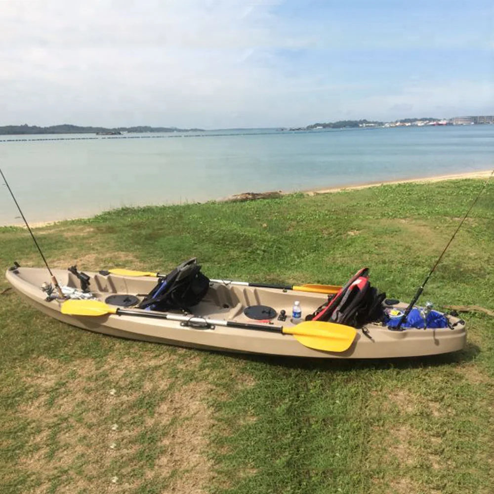 3 Person Tandem Fishing Kayak/canoe Sit on Top Kayak for Sale
