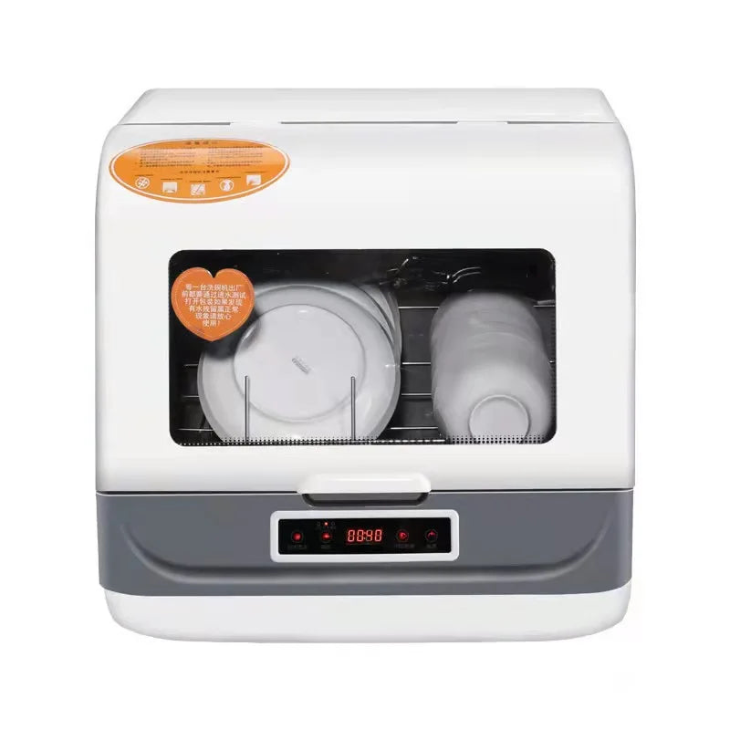 Household Dishwasher New Automatic Dishwasher With Drying Multi-Function Flume Embedded Desktop Dishwasher Dish Washer Machine