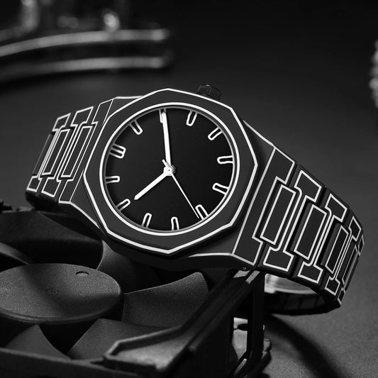 Hot Sale Silicone Comic Design Quartz Watch Classic Anime Lines Men Watches Watch Strap Sport Watches Man AAA Plastic Clock