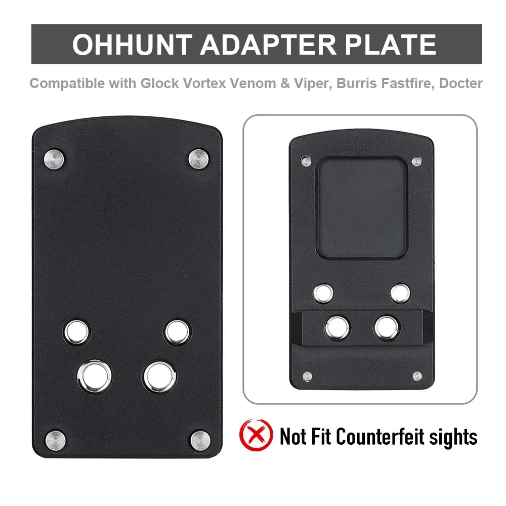 ohhunt® Mounting Plate Red Dot Adapter For Hunting