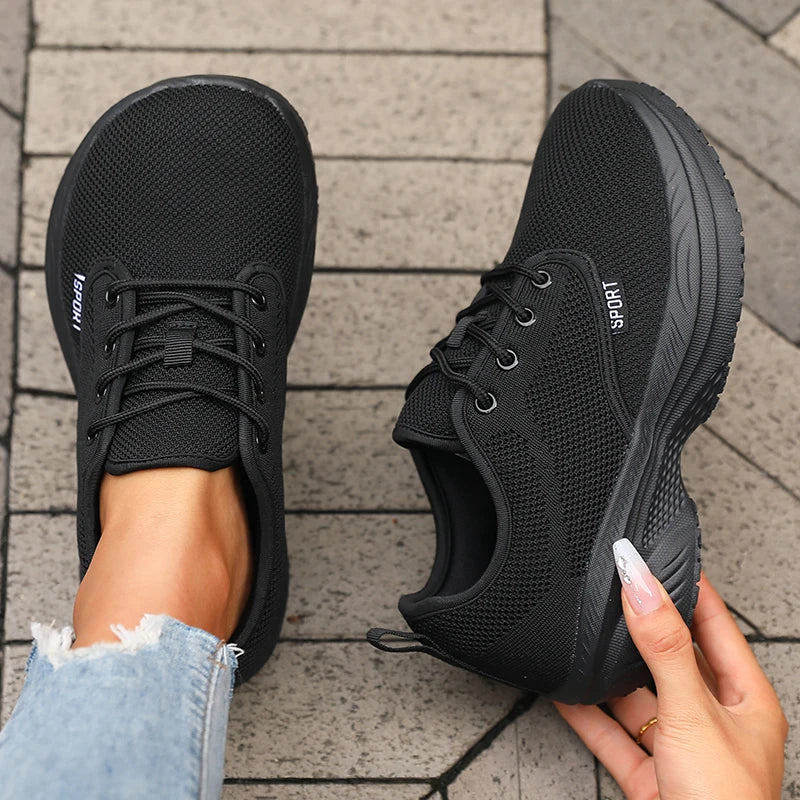 Women's Wide Toe Box Barefoot Shoes, Simple, Breathable, Comfortable Walking Shoes, Men's Outdoor Sports Wide Shoes, Thick Sole