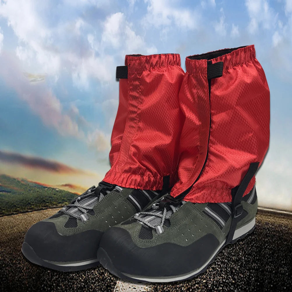 Adjustable Elastic Outdoor Gaiters Snow Boots Waterproof Trekking Feet Hiking Gaiter Snake Leggings Ankle Walking Covers