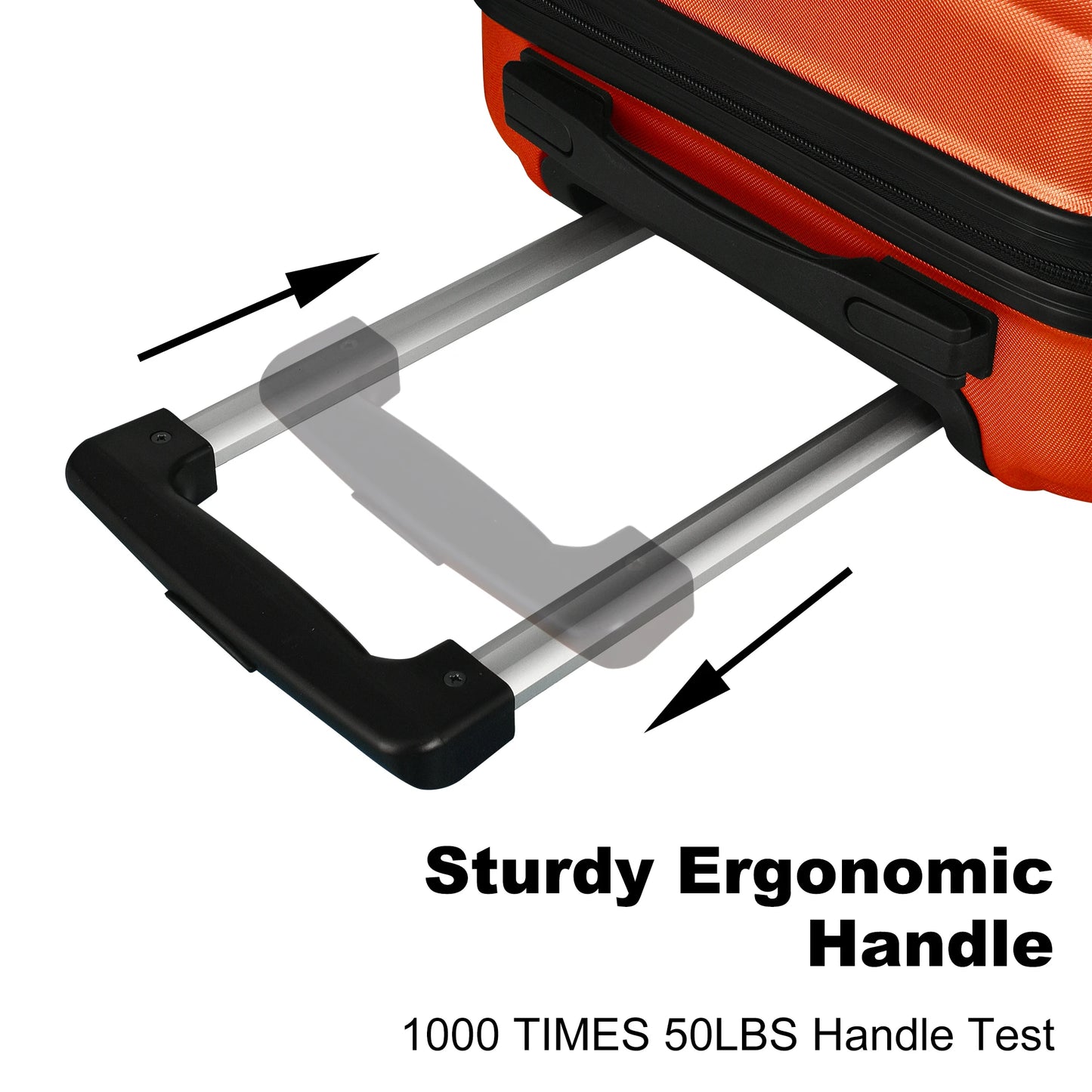 3PCS Luggage Sets ABS Hardshell Clearance Luggage Hardside Lightweight Spinner Wheels Suitcase with TSA Lock 20 24 28inch