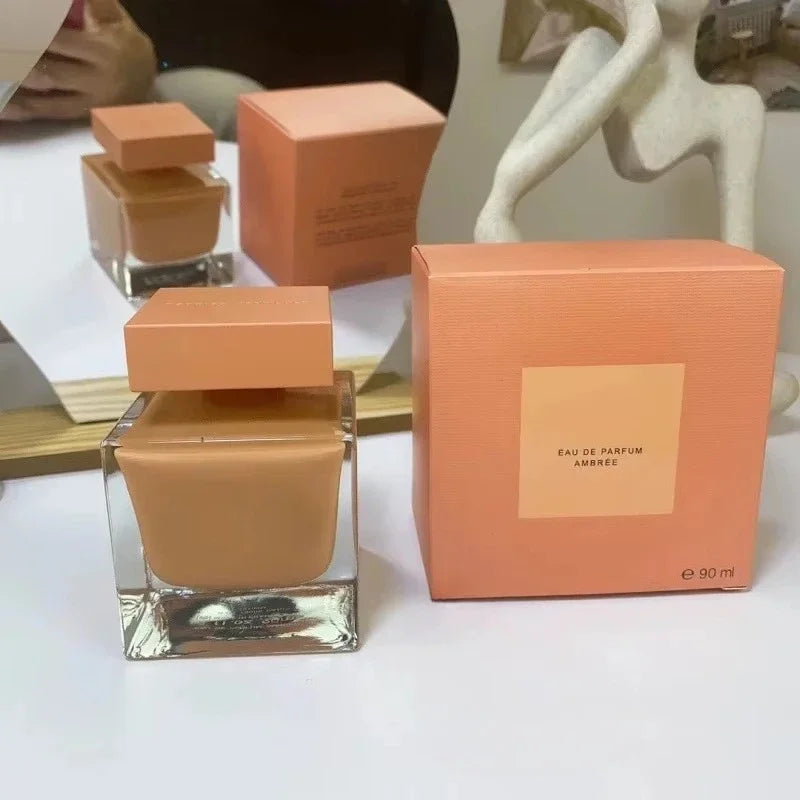90ml Brand Women Perfume Long Lasting Woody Floral Eau de Parfum Pure Musk Extract Women's Everyday Essential Perfume Gift