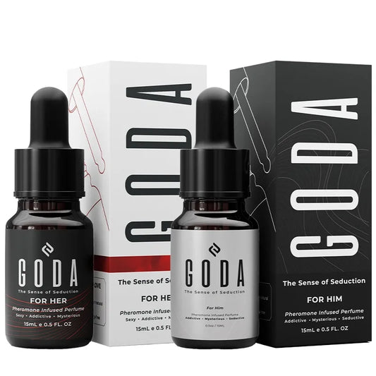 GODA Pheromones Perfume for Women The Original Long-Lasting Women's Fragrances Jasmine and Rose Vegan Cruelty-Free 15ml