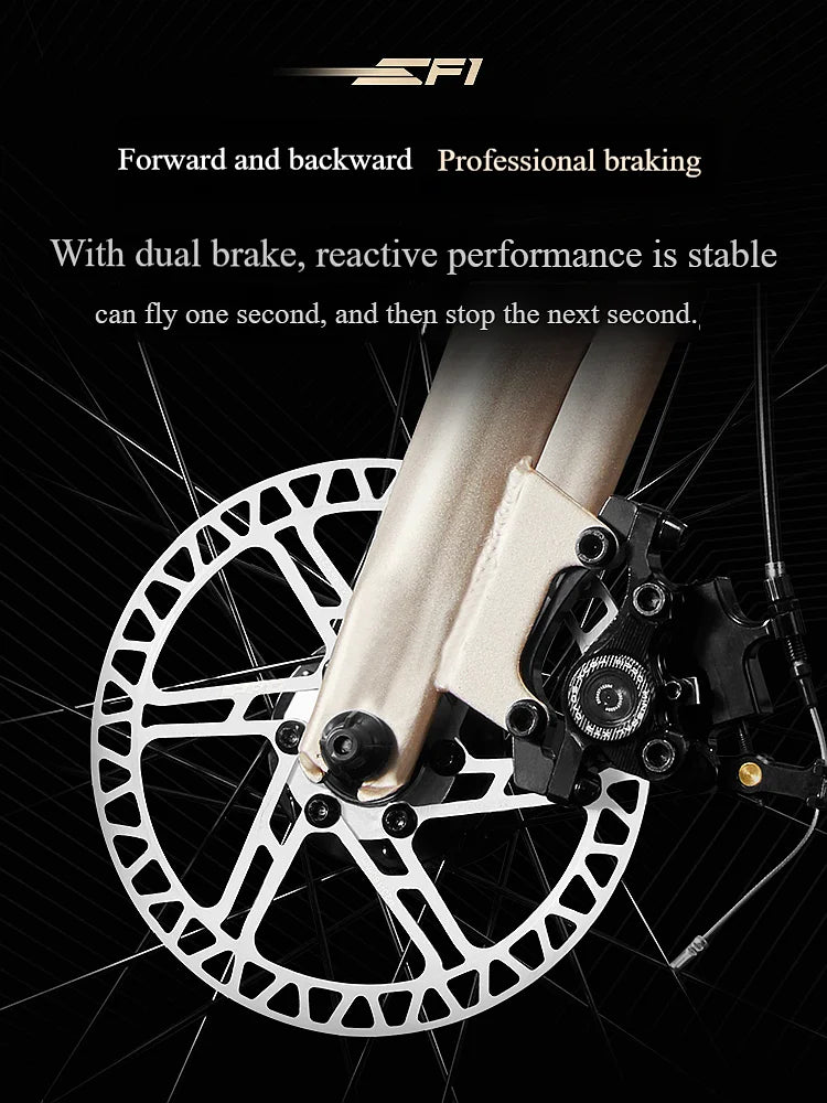 2025 Ultra-light Road Bike Hydraulic Disc Brake 27/14/16/18 Speed Wind Breaking Competition Bicycle Lightweight Speed Racing