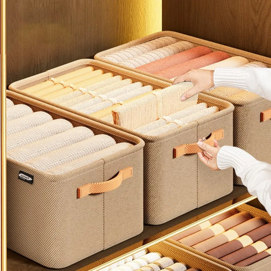 Pants Clothing Storage Box Wardrobe Clothes Storage Organizer Underwear T-Shirt Sweater Storage Cabinet Drawer Organizer