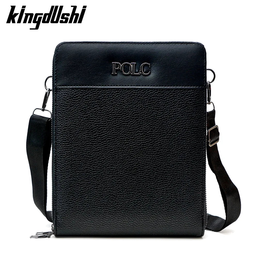 Men's casual crossbody bag, large capacity, personalized, fashionable, business men's chest bag, hand-held handbag