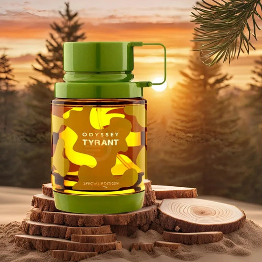 Armaf Odyssey Tyrant Eau de Parfum Spray 100ml Original Arab Perfumes High Quality Lasting Oriental Woody Perfume Men's Cologne