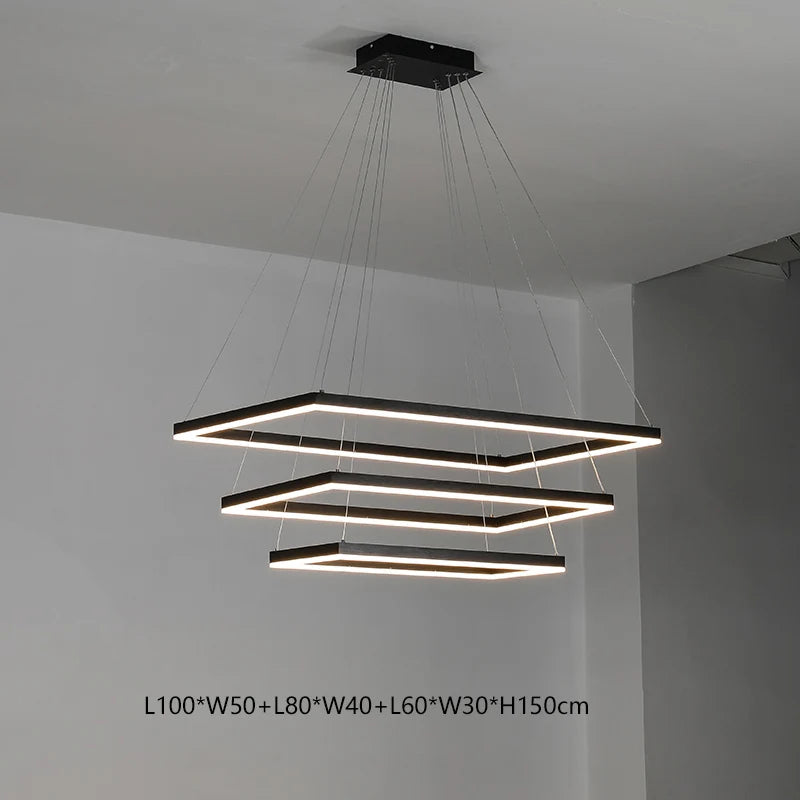 Living room pendant lamp 2024 new simple modern atmosphere hall main lamp Nordic creative designer restaurant lamp