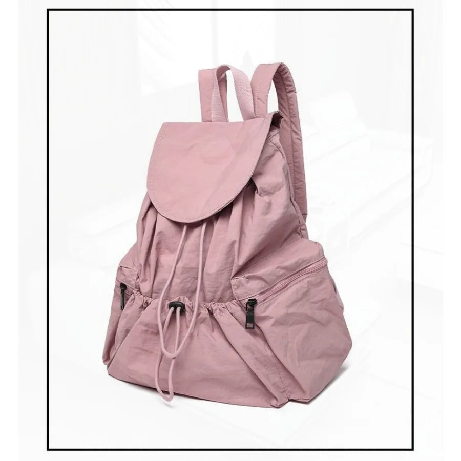New Korean niche largecapacity lightweight nylon cloth shoulder bag girls casual travel commuting college students backpacks