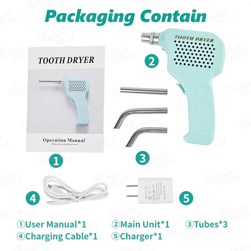 Dental Drying Heater Electric Oral Orthodontics Dental Air Teeth Tooth Dry Dryer Drying Machine