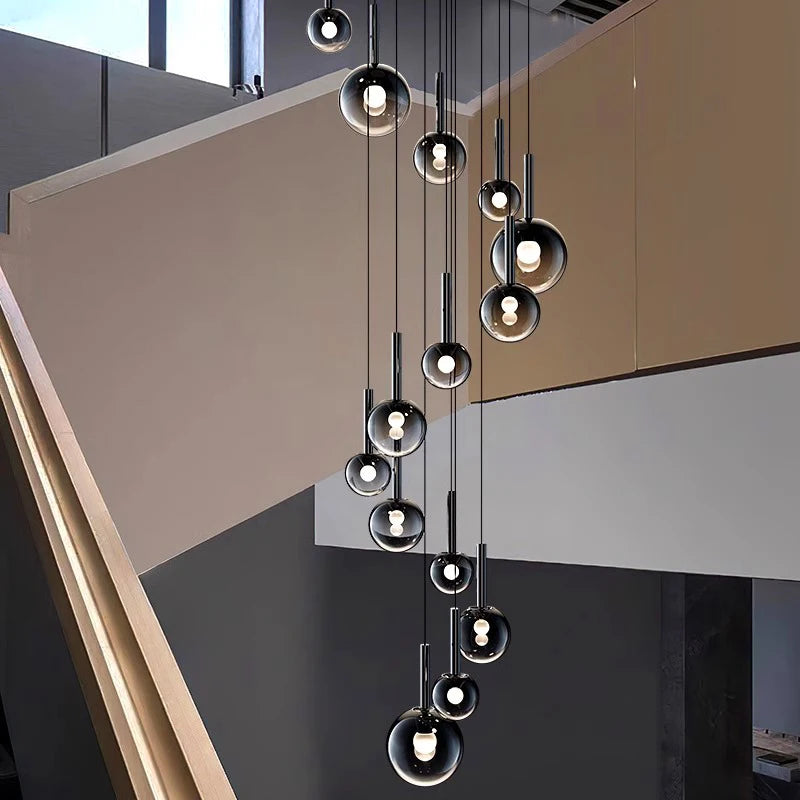 Nordic home decor dining room Pendant lamp lights indoor lighting stair lamp hanging light chandelier lamps for living room