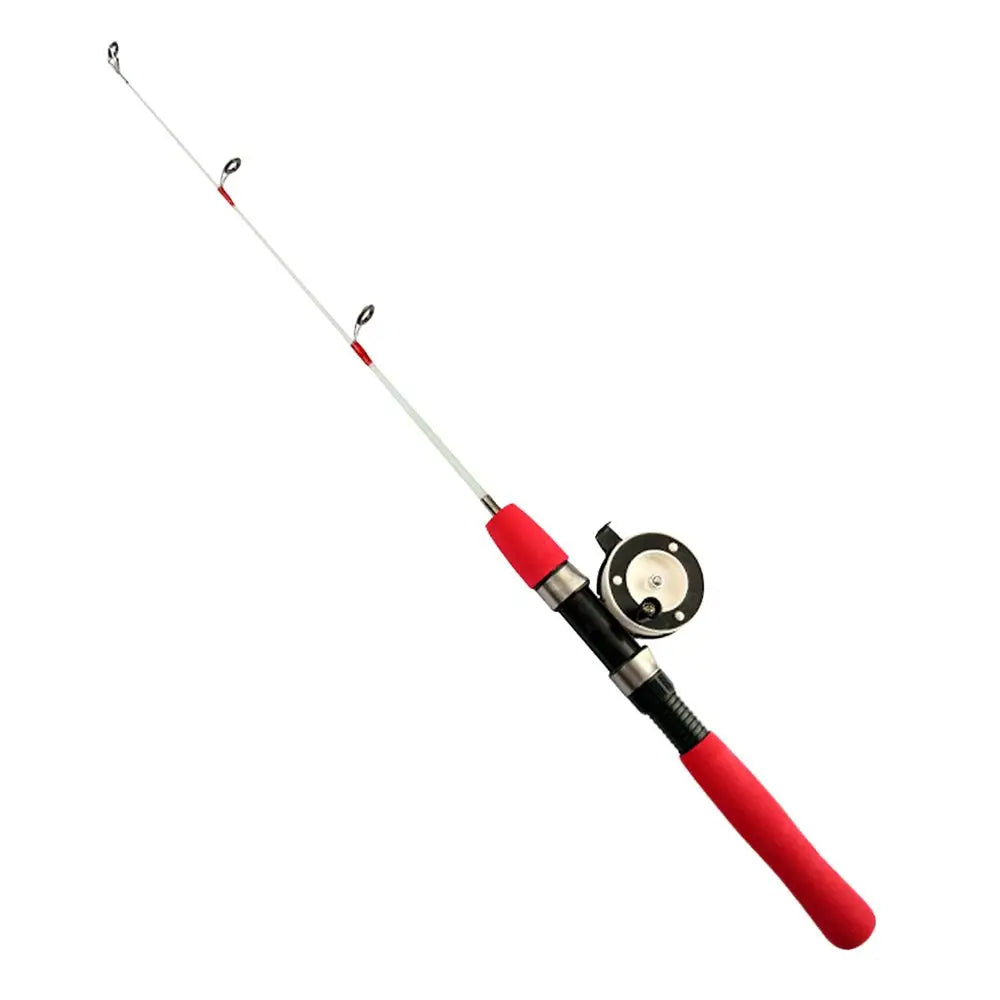 Ice Fishing Rods Winter Fishing Reels Outdoor Tackle Pole Portable Fishing Tackle Accessories