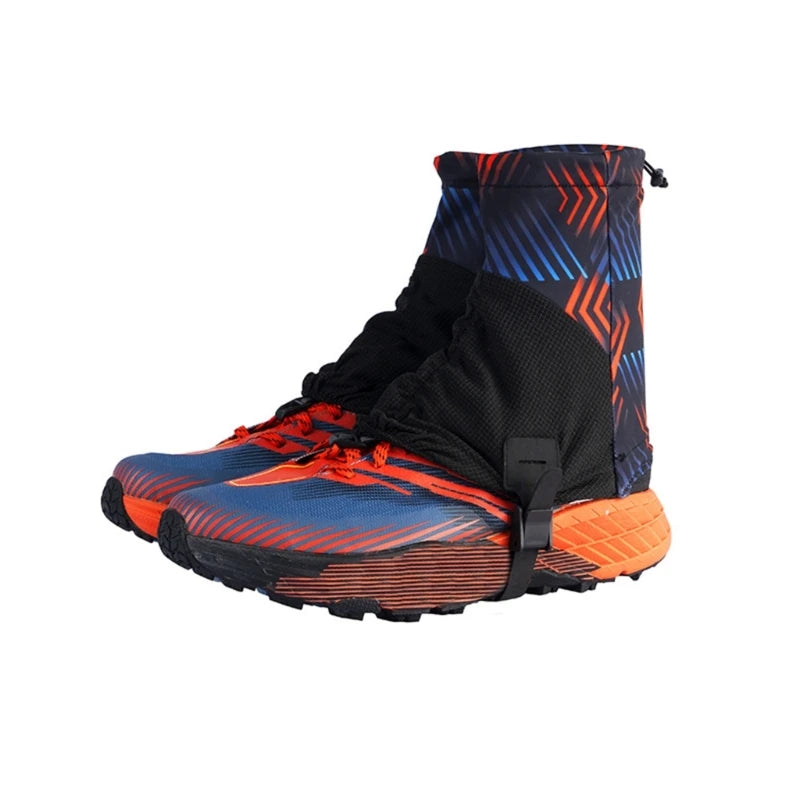 Outdoor Trail Gaiters Low Ankle Gaters Protective Shoe Cover Breathable Sand prevention for Running Hiking Trail Racings