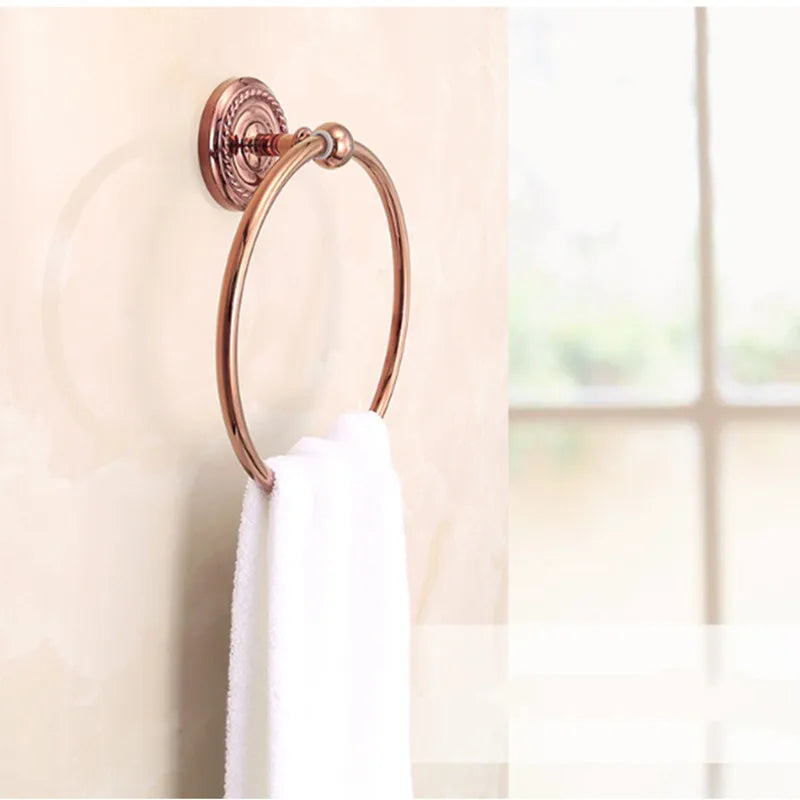 Rose Gold Bathroom Accessories Bath Brass Bathroom Soap Dish Set Toilet Life Bathroom Rack Paper Holder Bathroom Appliance