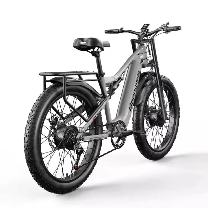 Shengmilo S600 26 Inch 2000W 48V 17.5Ah Battery EU USA 7 Speed Aluminum Alloy Frame Tube Electric Bike