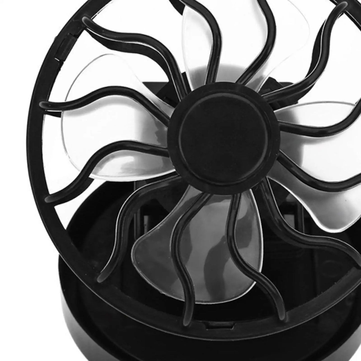 Clip on Cap Fan Solar Powered Fan Cooling Fan Hands Free Personal Fan Portable Fan for Outdoor Camping Sports Travel Hiking
