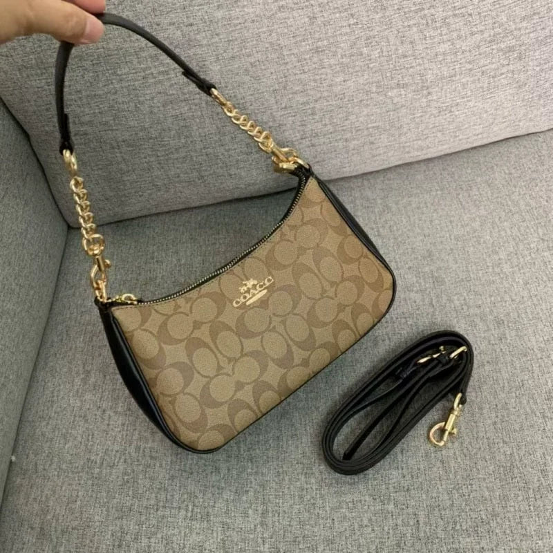 New Arrival Underarm Bag, Classic Old-Flower Fashionable Shoulder and Crossbody Tote Bag, Mahjong Bag