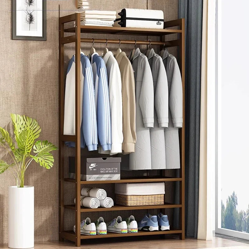 Living Room Coat Racks Storage Organizer Rail Shoe Luxury Minimalist Coat Racks Garment Hanging Perchero Lounge Suite Furniture
