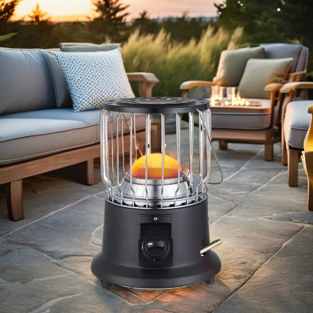 Hot selling 2 in 1 camping propane home gas heater nature gas portable infrared  gas heater for heating and cooking