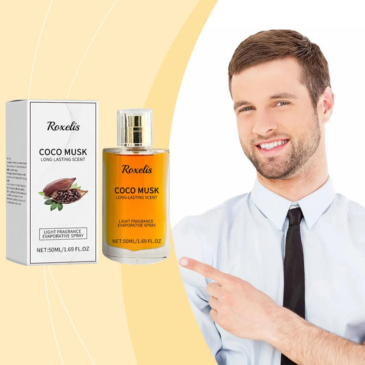 Roxelis 50ml Cologne Lasting Charming Perfume Freshing Body Confidence Attract Flirting Seduction Pheromone Daily Dating Perfume