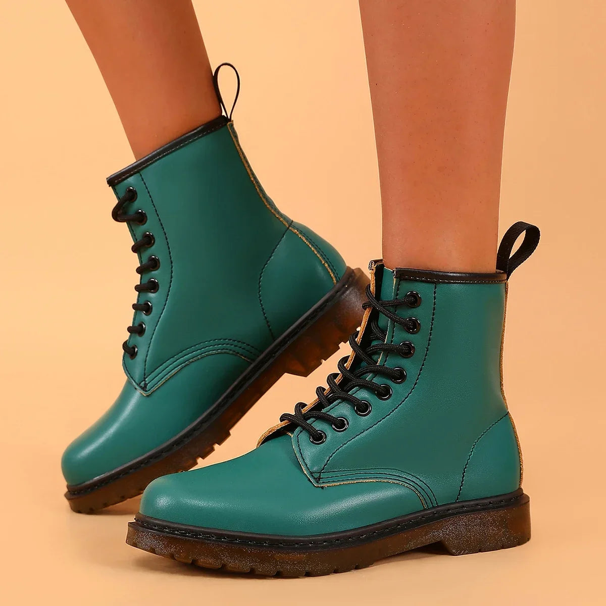 Handsome Fashion Platform Shoes for Women Waterproof Women's Boots Non-slip Wear-resistant Soft Bottom Ladies Casual Shoes