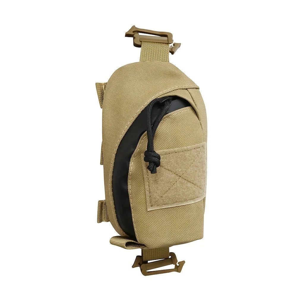 Tactical EDC Accessory Bag, Outdoor Portable Hiking Equipment, Mountaineering Mobile Phone Holster, Durable Oxford Cloth