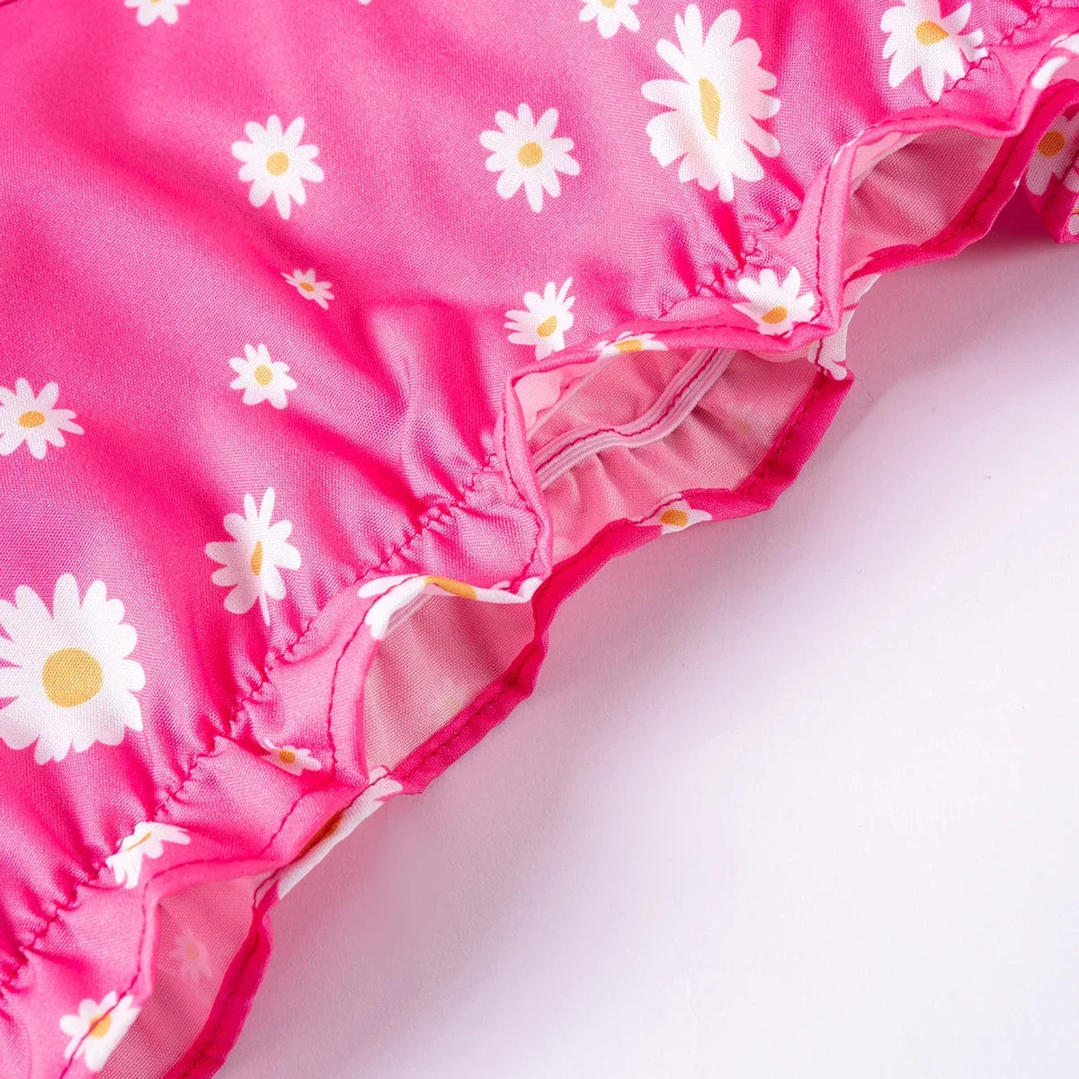 Toddler Girls Tank Top + Shorts Set Summer Floral Print 2pcs Two Colours Available for Birthday Party or Beachwear