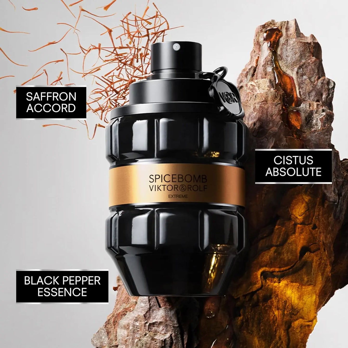 Viktor&Rolf - Spicebomb Extreme Eau De Parfum-Woody & Spice - Cologne for Men - with Notes of Amber & Vanilla Valentine Perfume