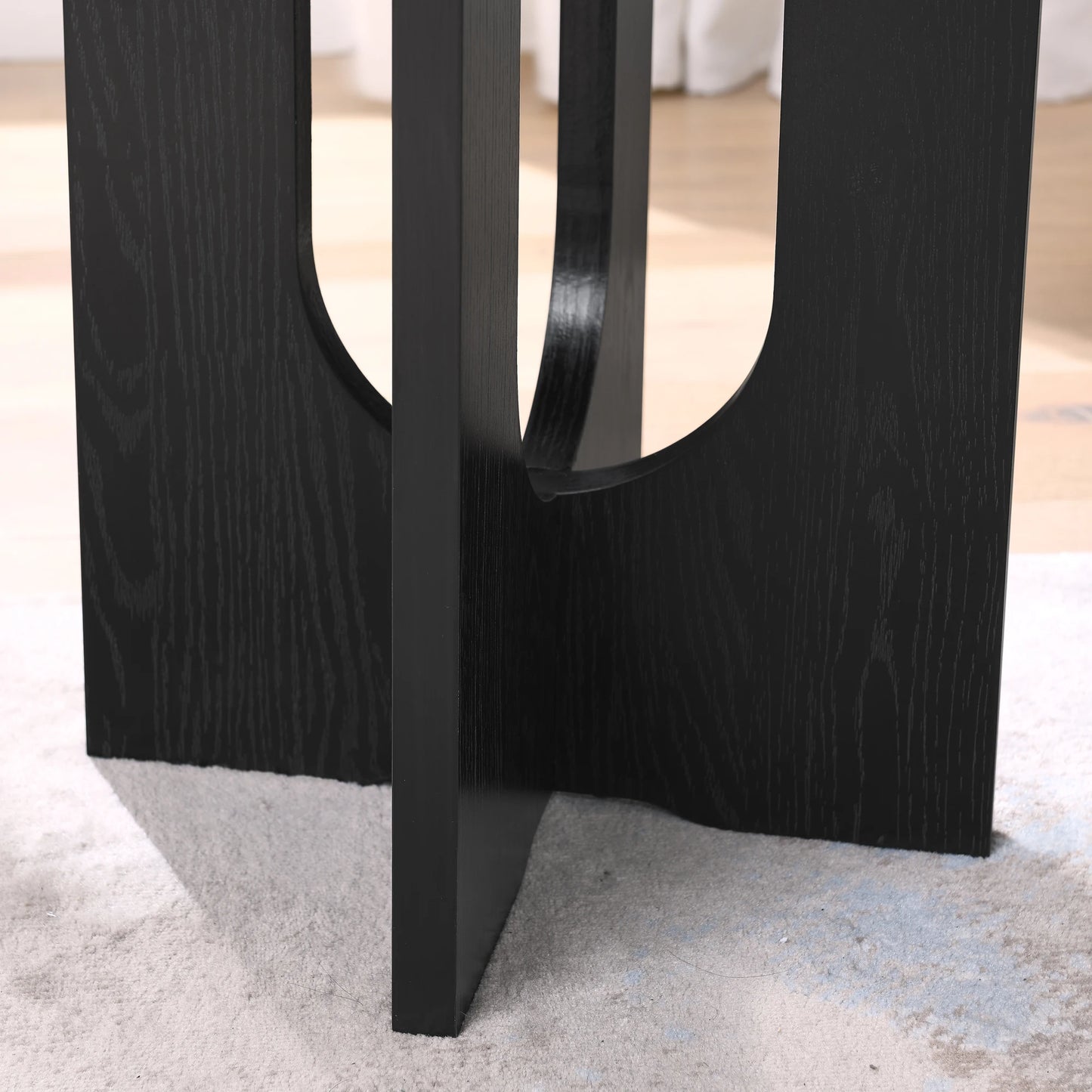 Modern Solid Wood Coffee Table, Simple and Elegant Design | Living Room Coffee Table, Contemporary Style for Home