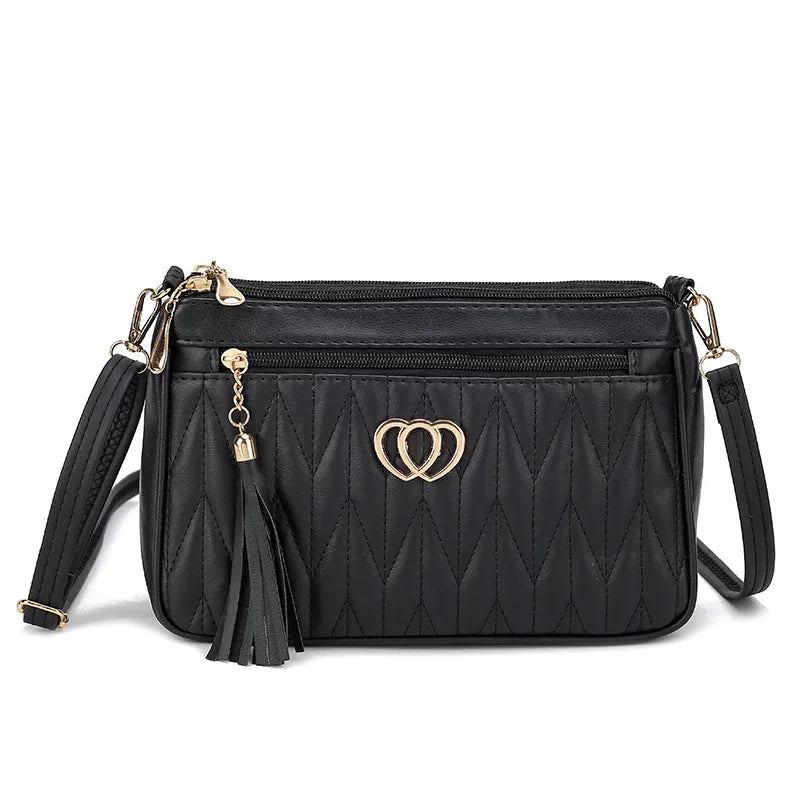 Women's New 2023 Summer Small Purse Large Capacity Versatile Crossbody Messenger Bag Middle Aged Mom Mobile Purse Bag