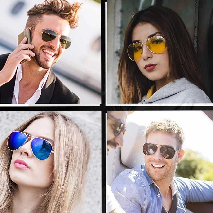 Polarized Sunglasses Men Women Trendy Retro Sun glasses Outdoor Sports Fishing Hiking Driving