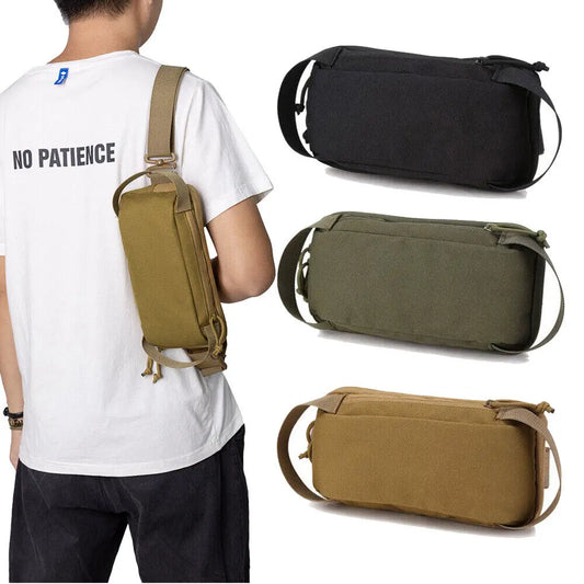 Men Tactical Molle Sling Chest Pack Daypack Backpack Small Military Shoulder Bag Outdoor Nylon Military Fishing Bag
