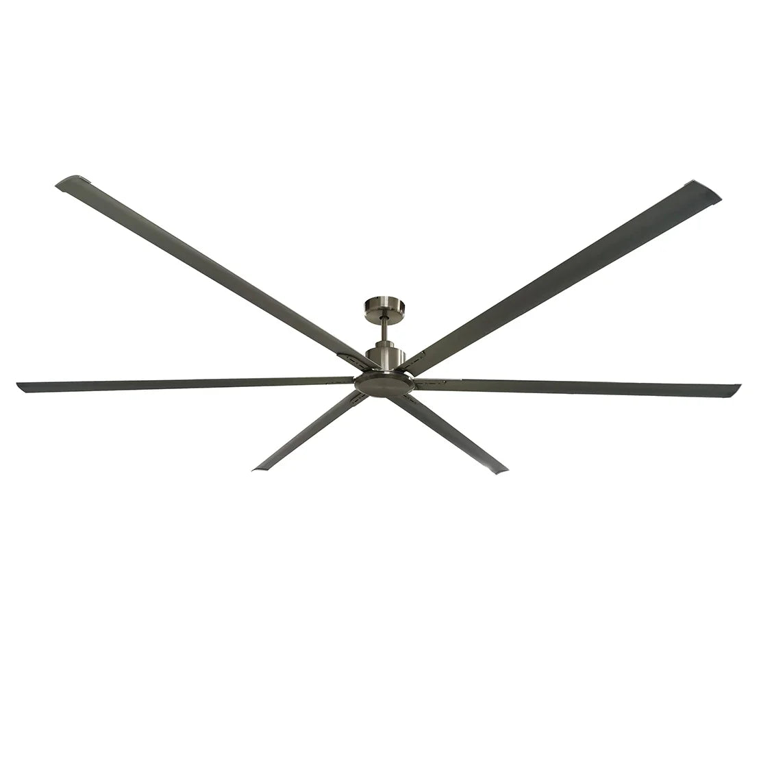 Industrial 120 inch big fan ceiling 6 aluminum blades dc motor large ceiling fan