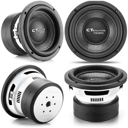 TROPO-6.5-D2 400 Watts Max 6.5 Inch Car Subwoofer Dual 2 Ohm