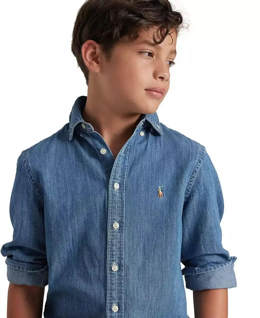 Polo Ralph Lauren | Big Boys Cotton Chambray Sport Shirt