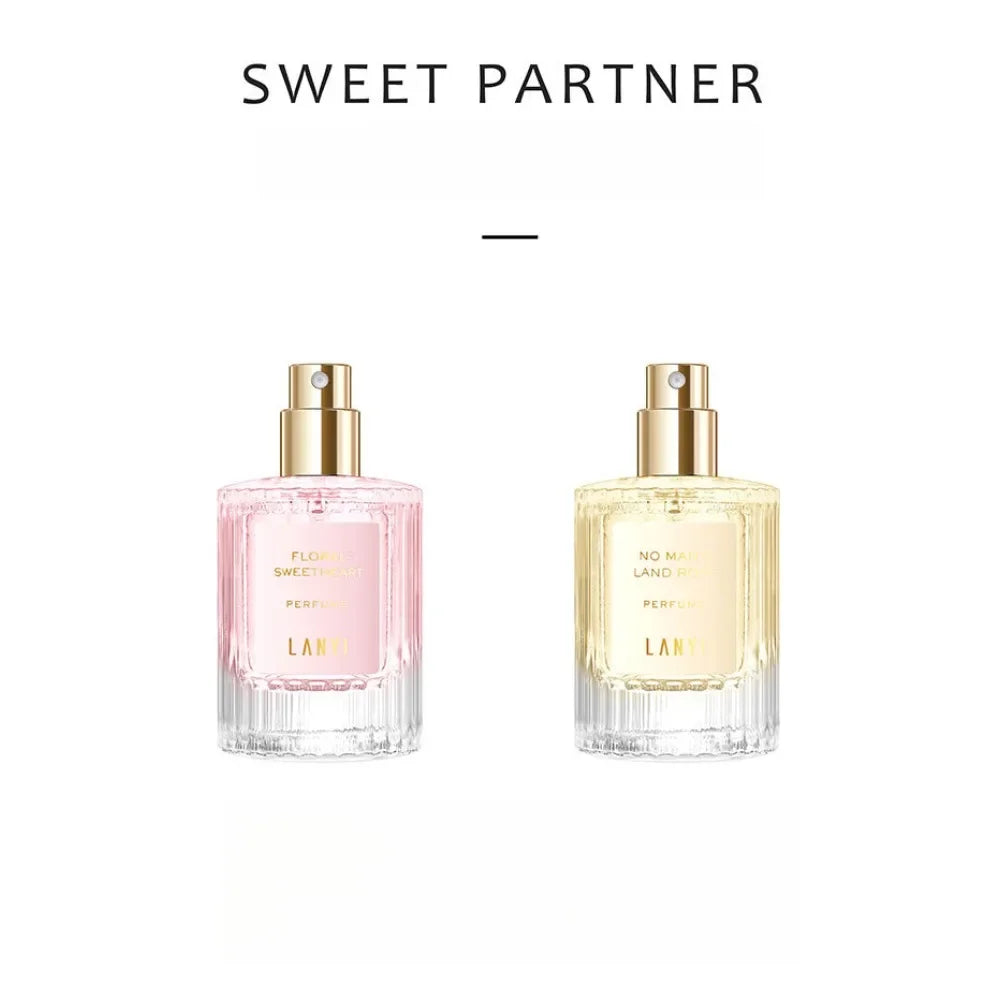 Two bottle set Women’s Eau De Parfum Luxury Long Lasting Perfume Collection with Floral FruityVanilla Oriental Woody Sweet Scent