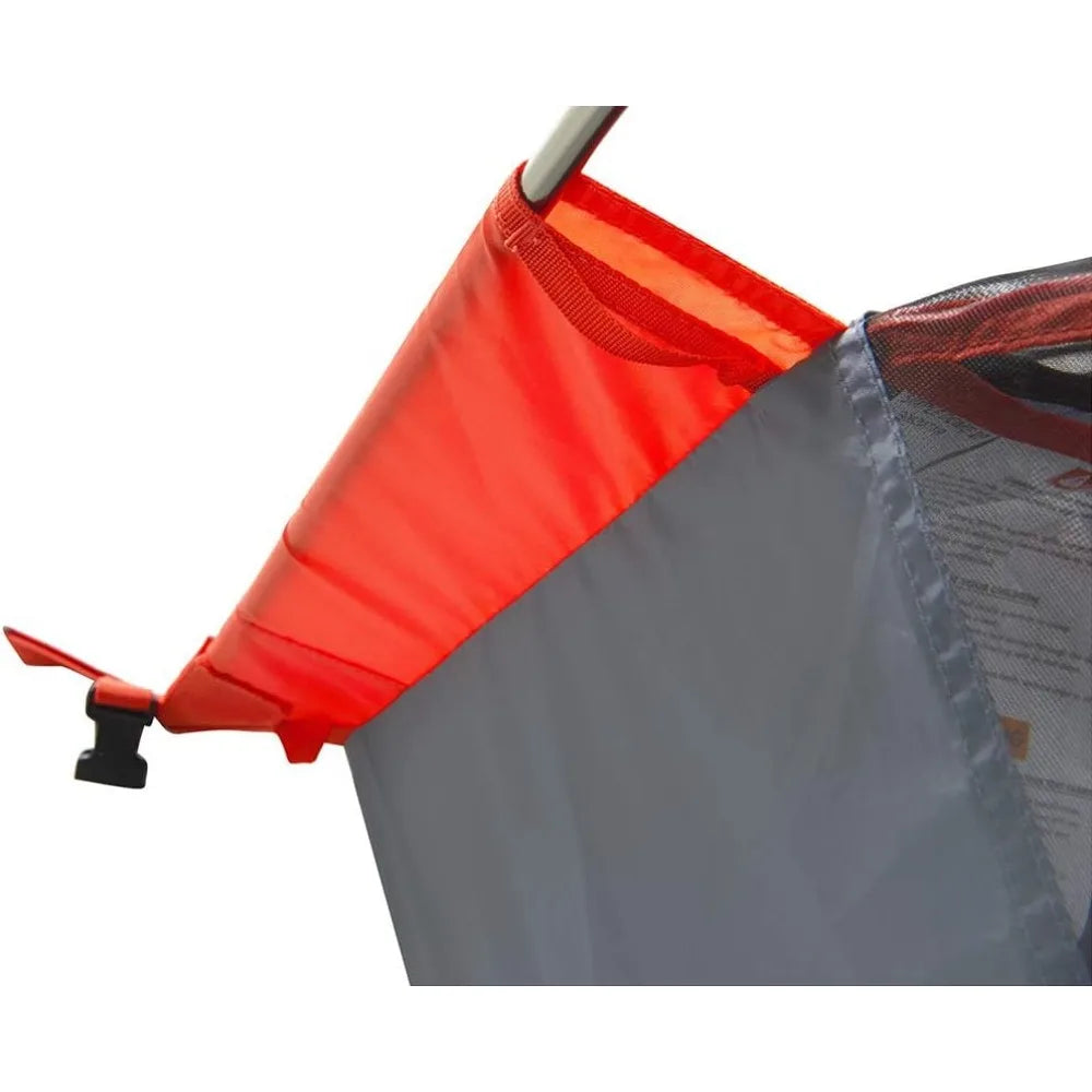 Lightweight Backpack Tent with Quick Corners, Aluminum Pole Frame, Waterproof Polyester Fiber, Can Accommodate 2 People