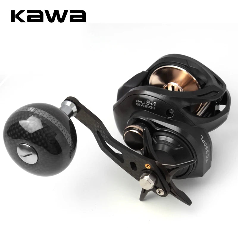 Kawa 1pc Fishing Reel Handle Carbon Fiber Materails Super Light Suit For Shi/D/Ab Series Casting Double Reel Handle AccessoryDIY